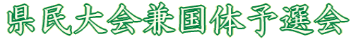 県民大会兼国体予選会